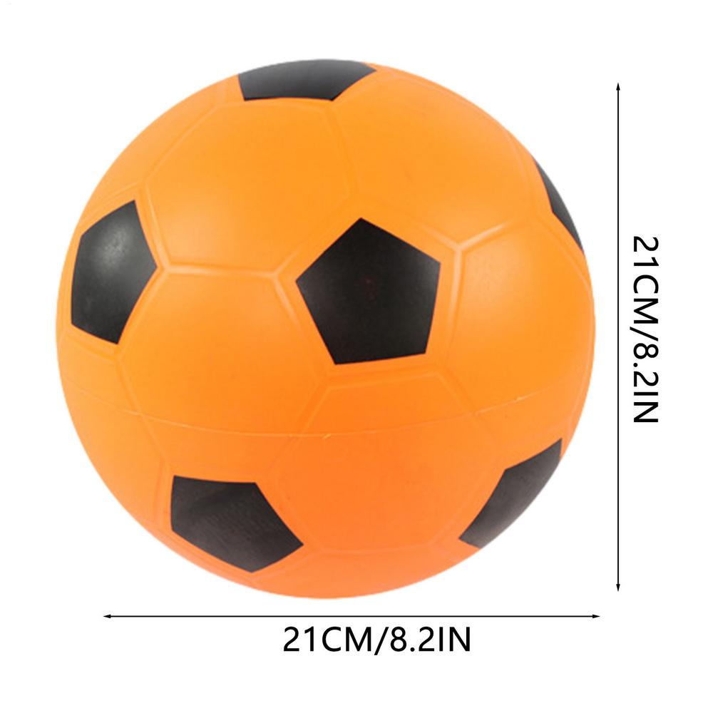 21cm Bouncing Mute Ball Toy Indoor S Ilent Basketball Baby Toy Silent Soft Soccer Ball Bounce Basketball Child Sports Games