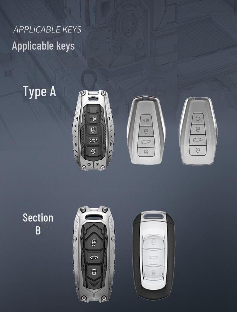 Geely Binyue Special Key Shell for Haoyue L, Galaxy L6E8, Boyue Car Key Cover