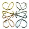 Excellent Brooch Anagram 4 Colors Gold Silver Women Used
