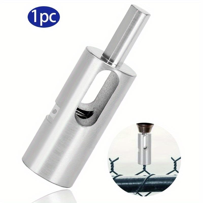 

1 шт. Инструмент для скручивания проволоки 9 калибра - Высокопрочная проволока, Легкое скручивание для сетки-рабицы и петлевых ограждений, Совместим со стандартными дрелями 1pc