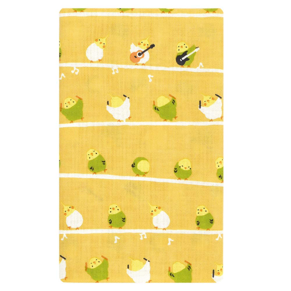 Hamamonyo Tenugui hand Incorhythm Yellow (Japanese towel)