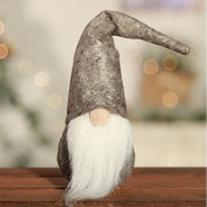 Cute Christmas Innovative Covered Face Old Man Series Doll Ornaments Plush Toy