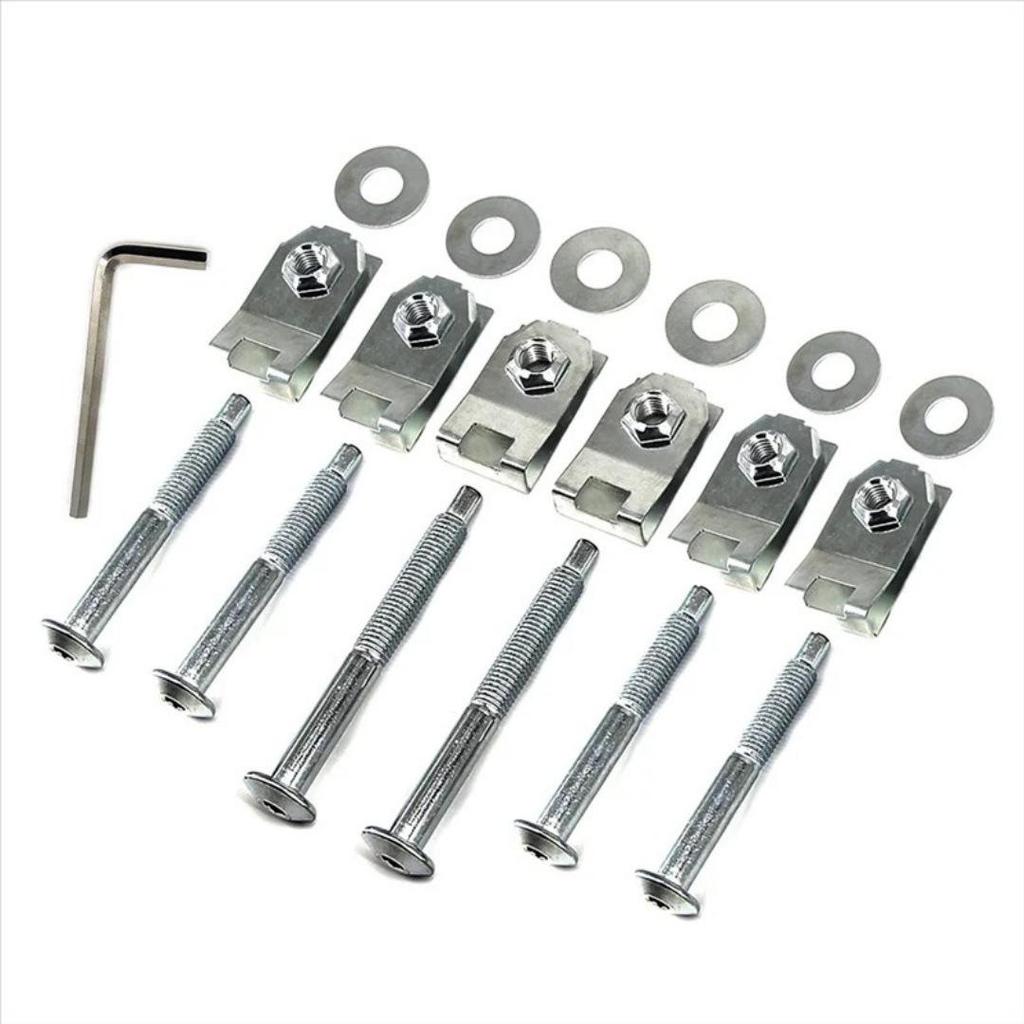 924-310: 6-piece Mazda Ford chassis bolt set (2 long, 4 short).