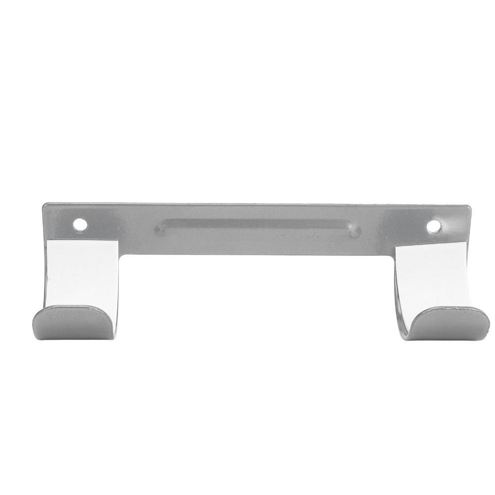 Wall Mount Wall Mount Iron Hanger With Screws Laundry Room Storage Rack Hanging Shelf  Storage серебряный