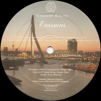 12inch Record GREGOR SALTO - Erasmus GREX019 G-Rex 2007 Netherland Dance & Electronica Used