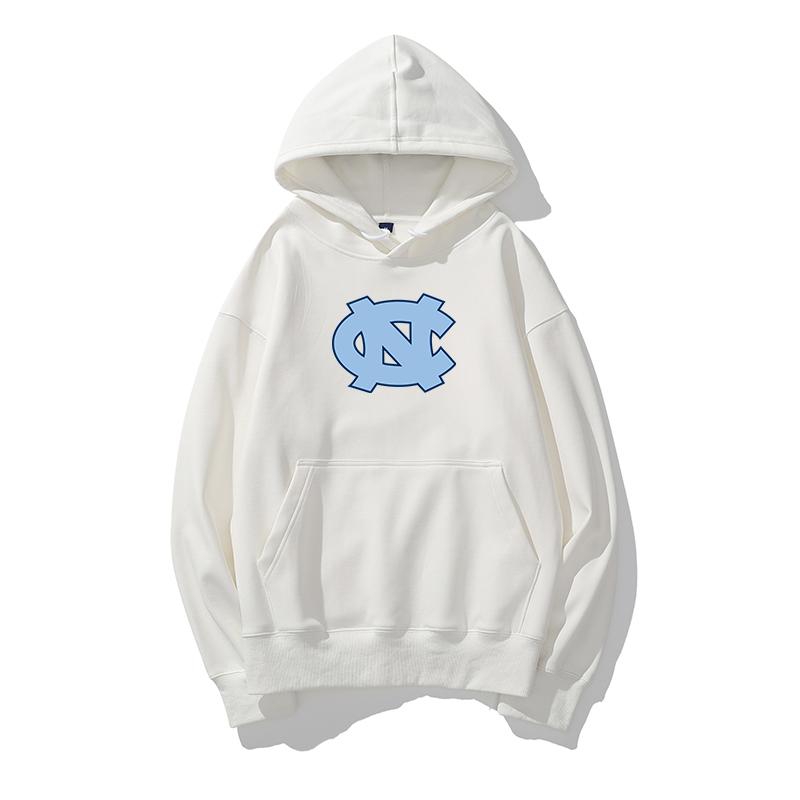 

Толстовка с капюшоном North Carolina Motif, однотонная, модная, женская, унисекс, толстовка с капюшоном, высокое качество, повседневная, с длинным рукавом, осенне-зимняя одежда XXXL белый