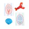 High Tide Nautical Glass Ornament (Pack of 24)