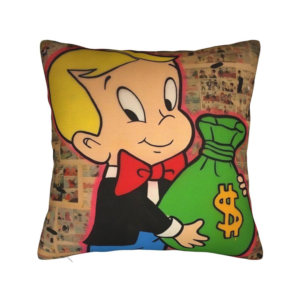 Alec Monopolys Pillow Cover Accessories Printed Cushion Cover Decor Throw Pillow Case Cover Home Multiple Sizes