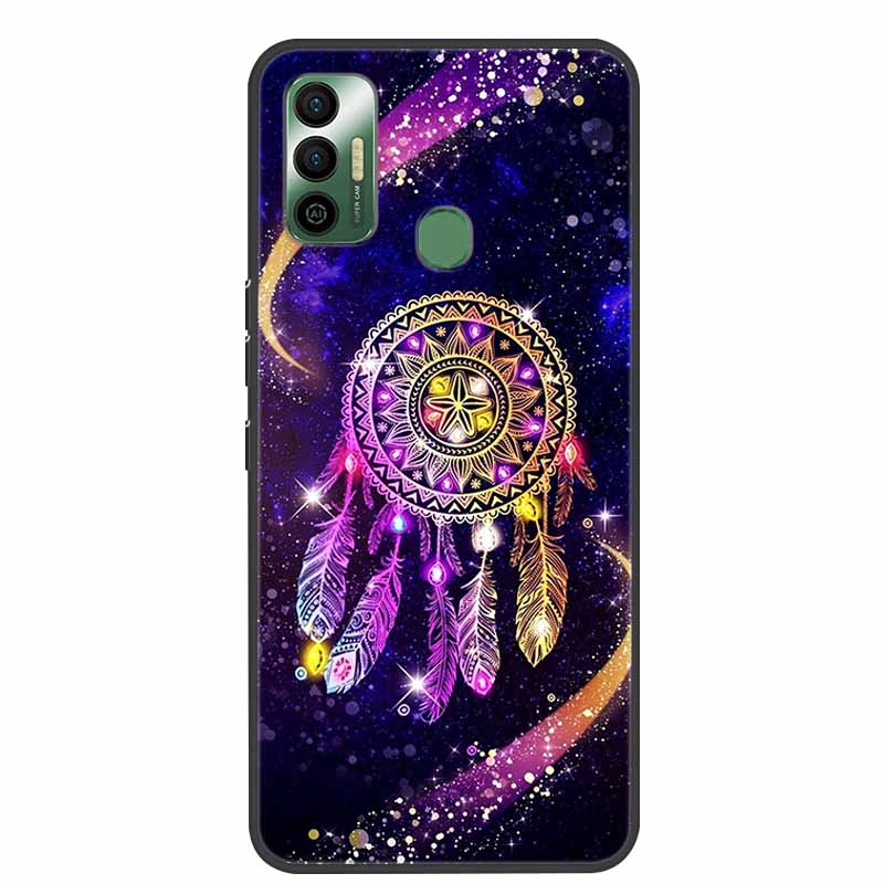 Per Tecno Spark 7 Custodia Lusso Silicone Morbido TPU Cover Custodie per Telefono Per Tecno Spark 7 Pro Spark 7P Spark7 Protettiva KF6 Coque