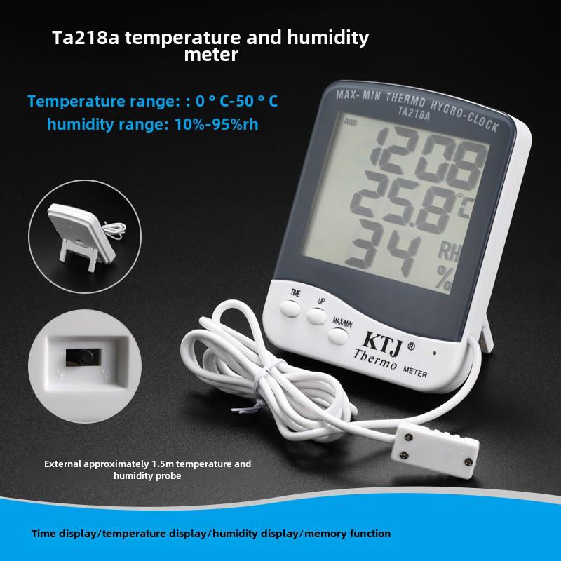 Digitales Indoor-Thermometer & Hygrometer mit hochpräzisem Großdisplay