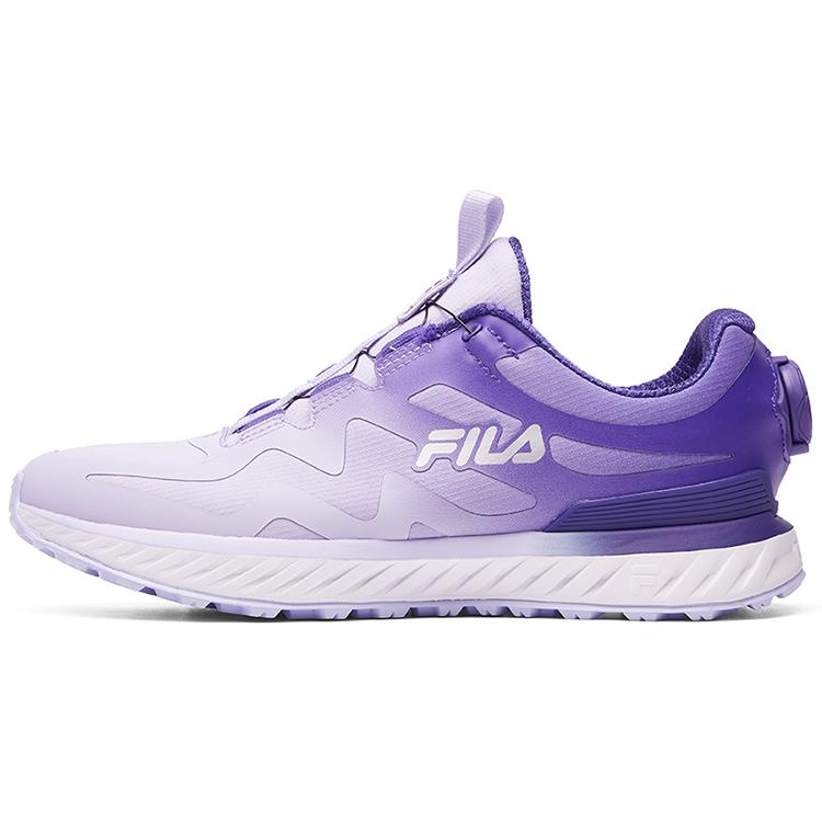 FILA Fence Textile, TPU Cushioning Abrasion Resistant Breathable Low top Running Shoes Women s Purple A12W042210FPH 37.5