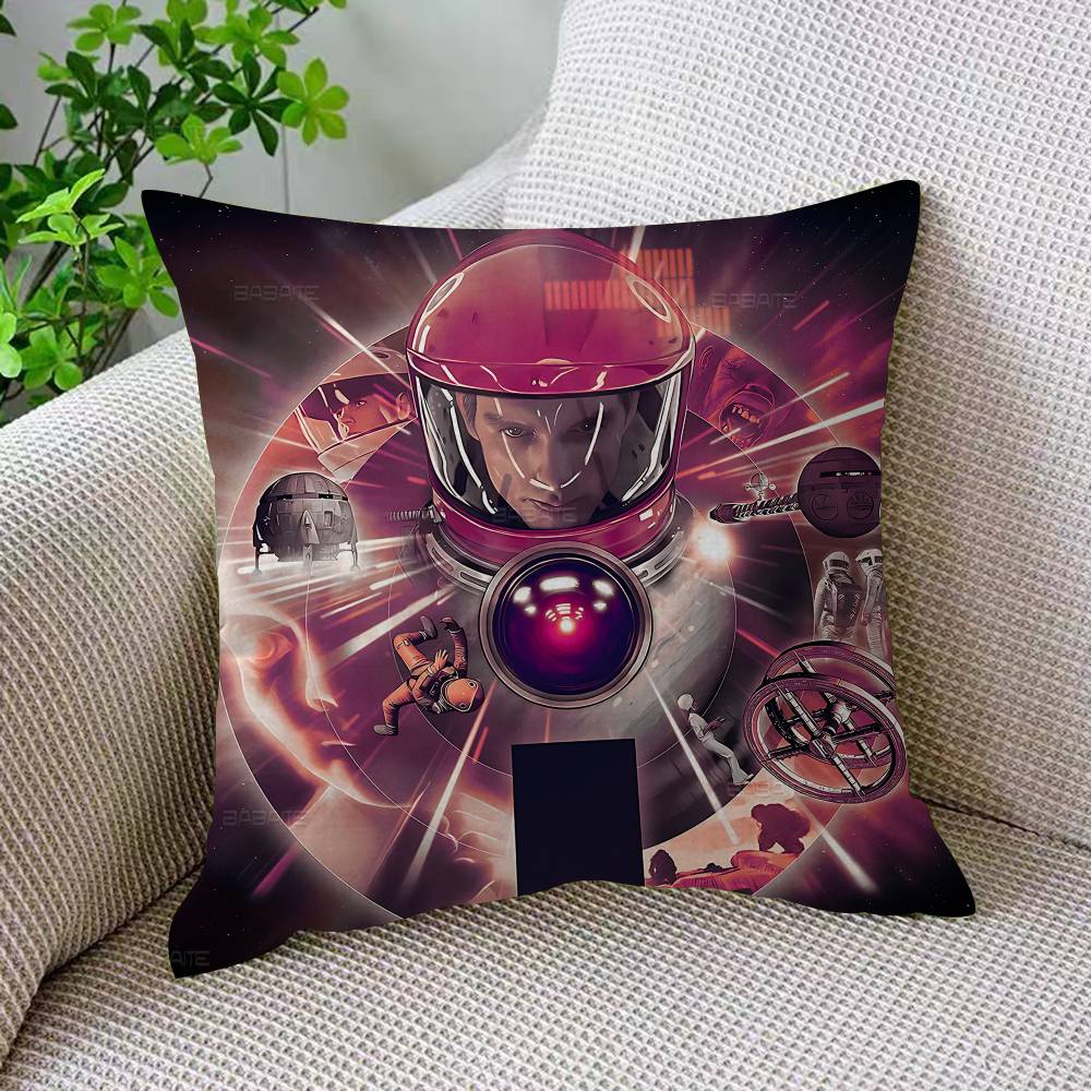 1Pc 2001 A Space O-Odyssey Movie Cushion Cover Car Throw Pillow Case For Sofa Car Christmas Gift 40X40Cm 45X45Cm