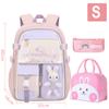 New School Bag Primary Back Pack For Girls Children Backpack Large Capacity Bookbag Waterproof Bags Multiple Pockets Schoolbags