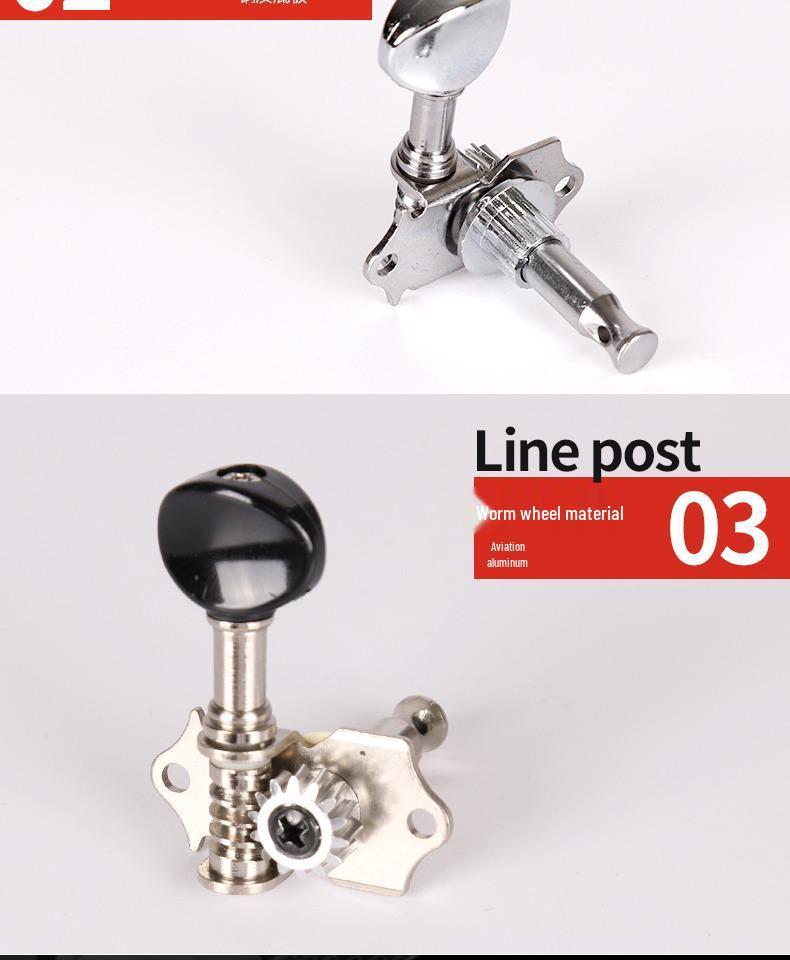 Alice AU014 Ukulele Tuning Pegs - Guitar Knob Accessories.