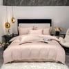 100% Egyptian Cotton Duvet Cover Luxury Solid Color Comforte Quilt Cover for Single Double Queen King Bed Soft Skin-friendly 1pc