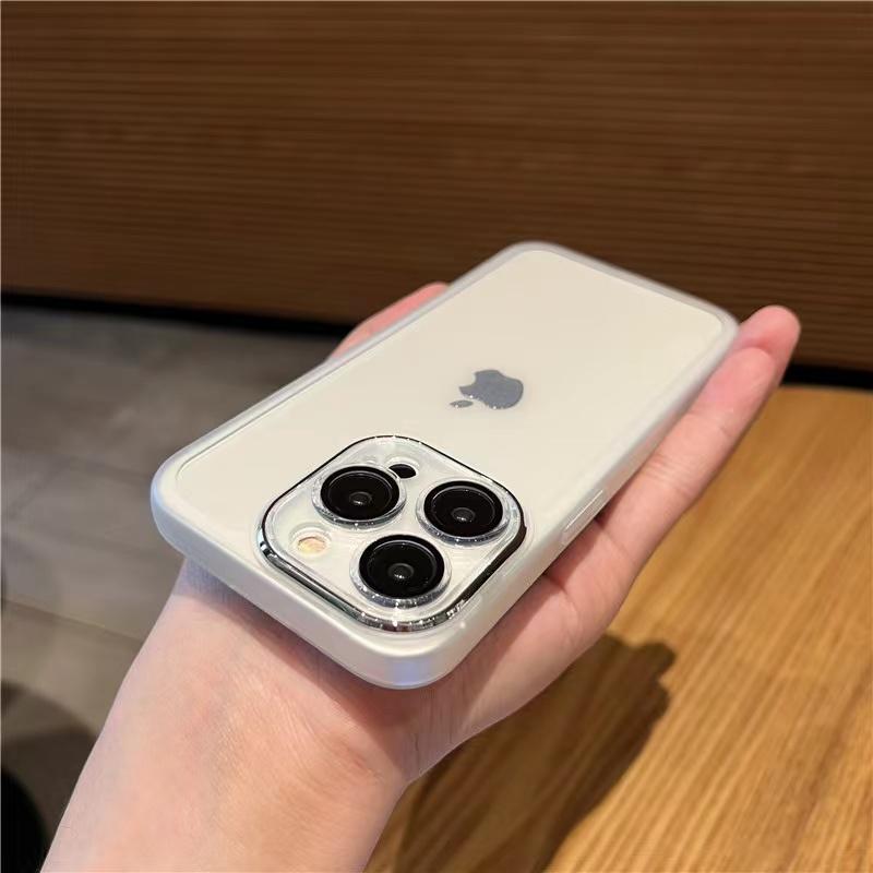 Luxuriöse Weiche Transparente Hülle Für IPhone 14 13 12 11 15 Pro Max X Xs Max XR 7 8 Plus SE   Stoßfestes Silikon-Bumper-Cover