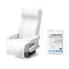 3 Set Non-woven Fabric Disposable Seat Cover Thickened with Armrest Covers Public Transport Chair Cover Single-Use Hygienic