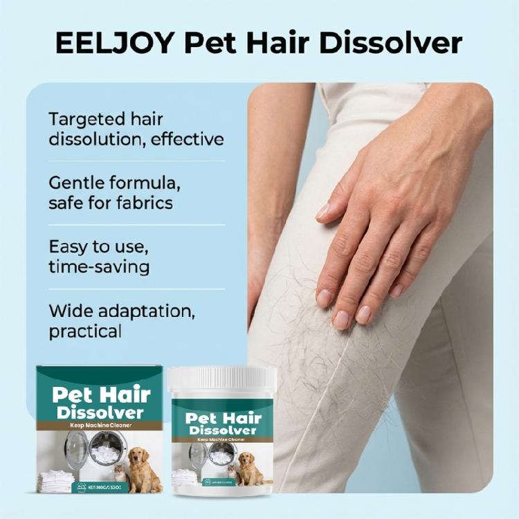 Fast Acting Pet Hair Dissolution Solution Safe For Washing Machines Removes Furs From Various Fabric Type