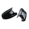 For BMW X1 E84 X3 F25 2010-2013 Car Sticker Rearview Side Mirror Cover Wing Cap Exterior Door Rear View Case Trim Carbon Fiber