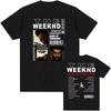 T-shirts en Coton pour Hommes The Weekend Harry Up Tomorrow T-shirts 2025 Nouvel Album Mode Impression T-shirt Col Rond Unisexe Streetwear Homme