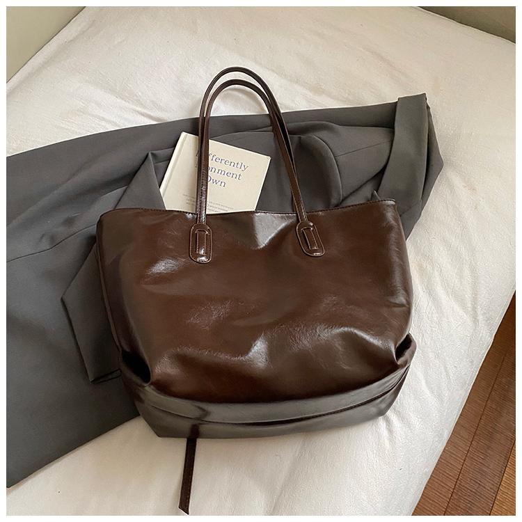 Large Capacity Tote Bag Women's Commuter Underarm Bag