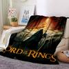 1pc The Lord of the Rings Flannel Blanket Soft Warm Throw for Home, Office, Travel, All-Season Cozy Bedding Gift L1378