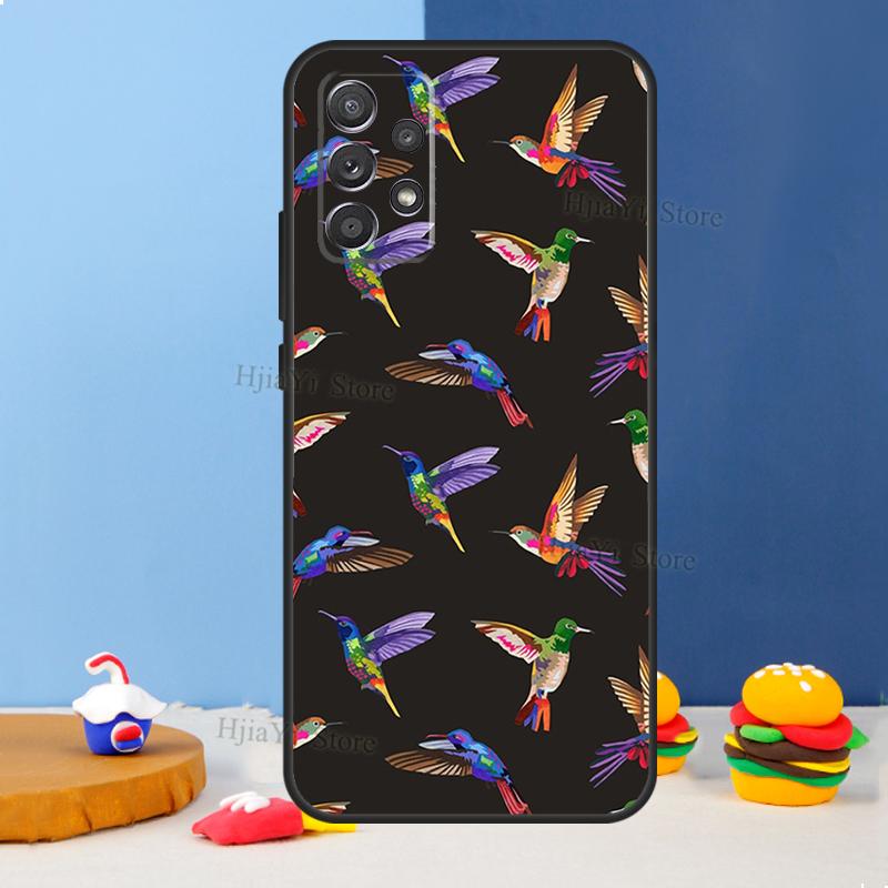 Hummingbird Case For Samsung A54 A34 A14 A13 A23 A33 A53 A73 A51 A71 A72 A12 A22 A32 A42 A52 Back Cover