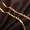 5mm 20Inches Men Necklace Twisted Chain Decoration Jewelry Long Lasting All Match Chain Necklace for Party