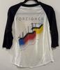 Maglietta Unisex da Uomo Taglia L Vintage Foreigner Tour 1985 Agent Provocateur Made In USA