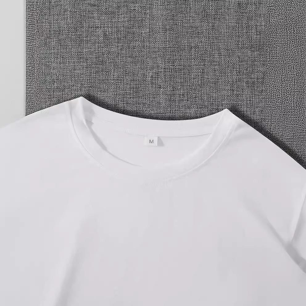 Sommer Europäisches und Amerikanisches Retro Kurzarm Herren T-Shirt mit Buchstaben Aufdruck