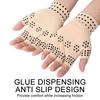 Gobygo 1Pair Dispensing Pressure Half-Finger Gloves Lightweight Breathable Non-Slip Fitness Riding Fishing Climbing Men Women