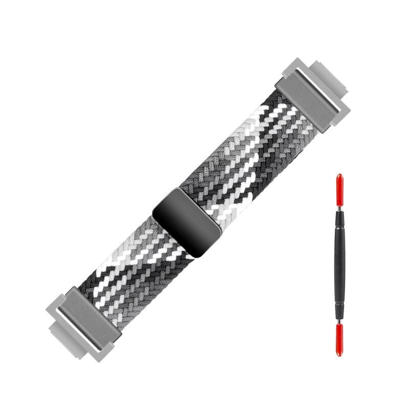 

Magnetic Strap For Casio G-SHOCK DW-5600 DW6900 DW9600 GW-M5610 GBX-100 GBA-800 Weaving Nylon Watchband Men Bracelet Accessories Black adapter&16mm