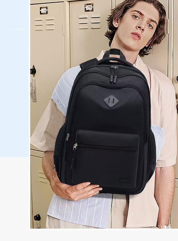 Backpack Men's Large Capacity Casual Trend School Bag Junior High School Student Travel Business Sports Extra Large Backpack