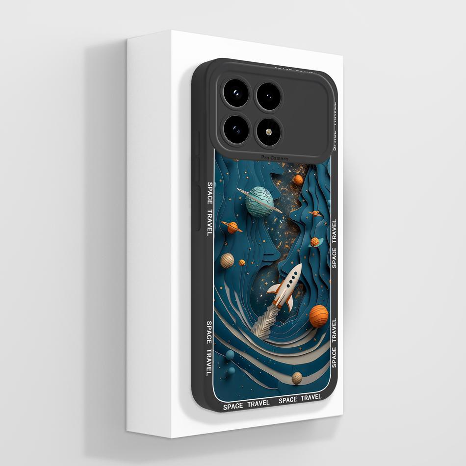 For Poco F8 Pro / F8 Ultra Phone Case Creative Design Lightweight Funda For Poco F 8 Pro F8Ultra Soft Liquid Silicone Shell Capa