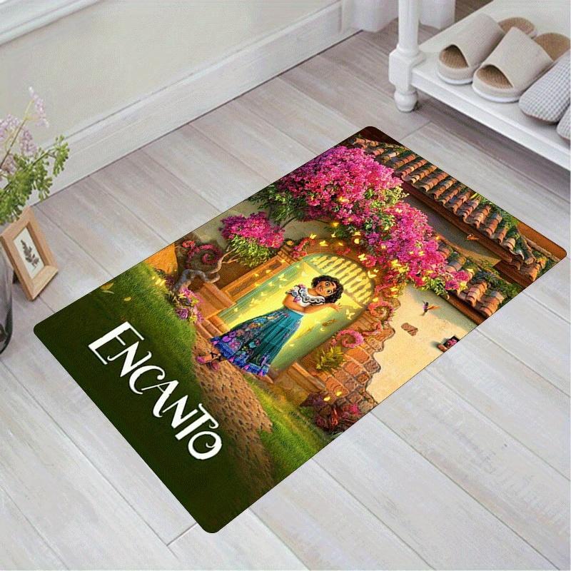

1pc Encanto Pattern Area Rug Soft Flannel Floor Mat for Living Room,Office,Bedroom and Carpet 60cm by 90cm
