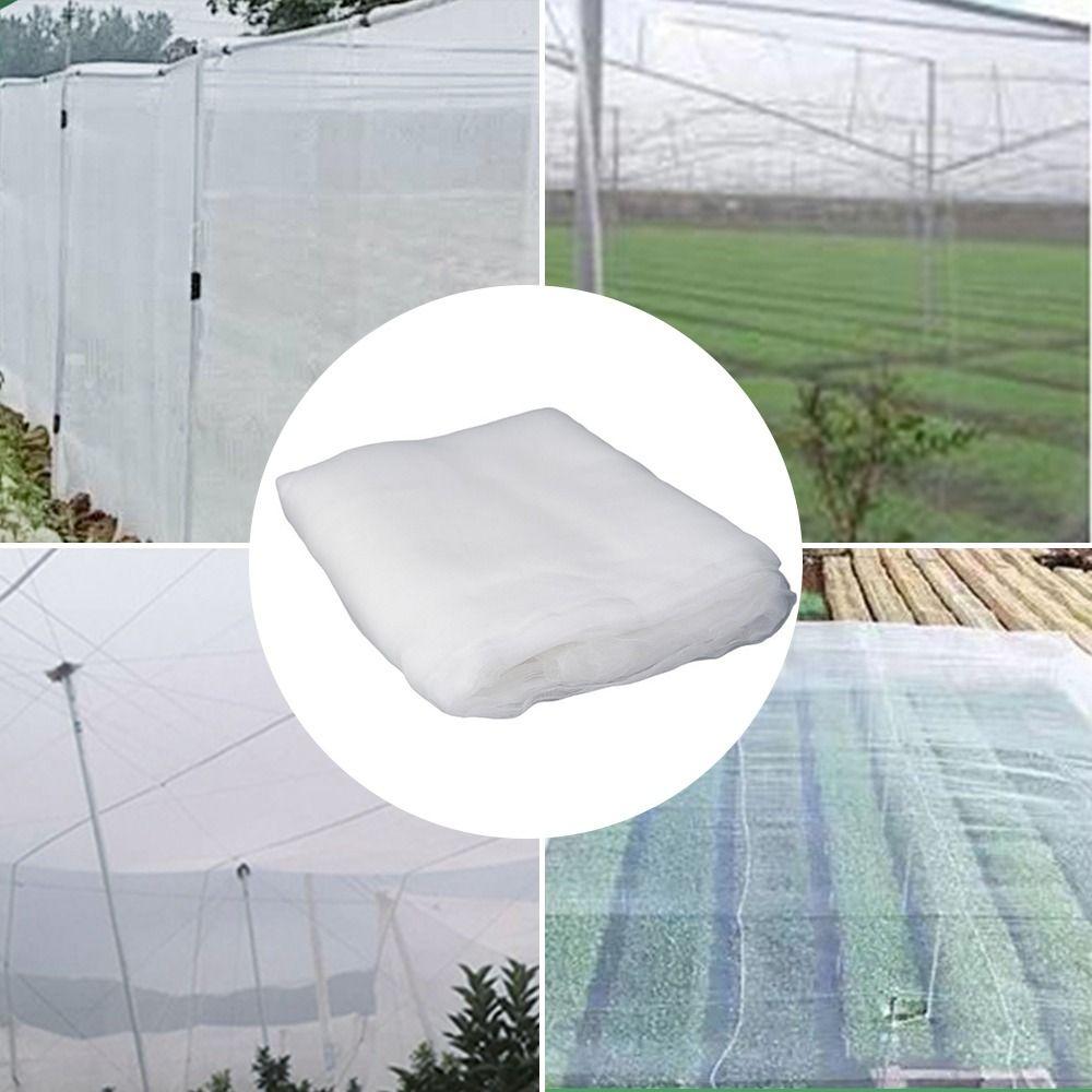 

Біла садова сітка від комах 60 меш, захист від комах, сітчаста кришка, багаторазова ферма проти комах 2.5*3m