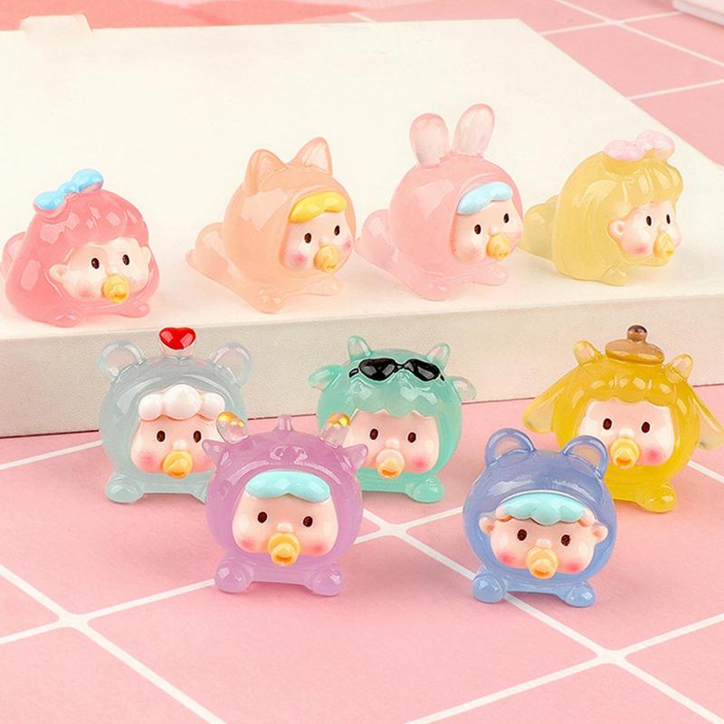 Dashboard Ornament 3D Anime Figure Keychain Charm Funny Car Interior Decorations Dashboard Accessories Car Pendant for Car