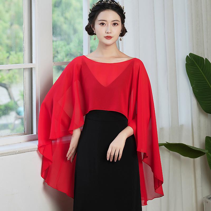 Scialli da sposa per matrimonio, poncho, feste, banchetti nuziali, accessori per la fotografia