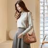 1Pc Women's Shoulder Bag Ladies Multi Pocket PU Messenger Handbag Cross Body Bags