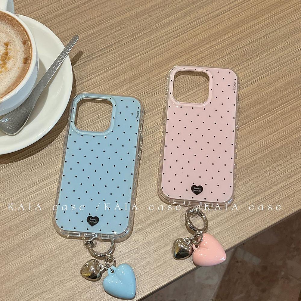 Custodia per telefono a pois onda Ins Giappone Corea per Oppo Reno13 Reno12 Reno11 Reno10 Reno8 Reno7 Reno6 Z F T Pro 4G 5G Texture Piuma
