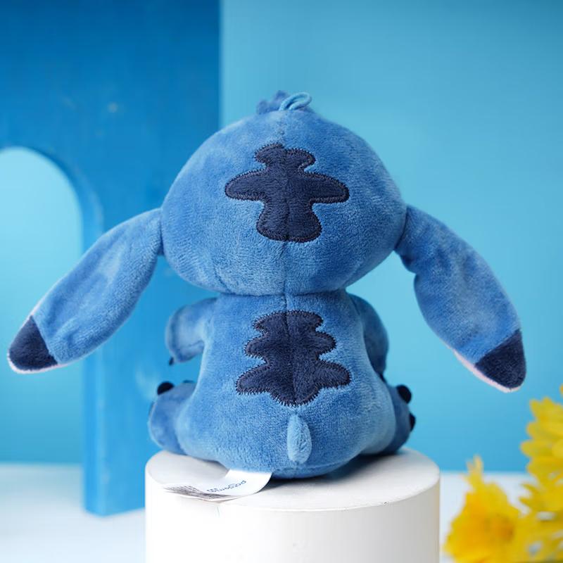 Toy Story Stitch Kawaii Plush Doll Cartoon Stuffed Anime Keychain School bag Pendant Strap Toys Car Keyring Birthday Gift