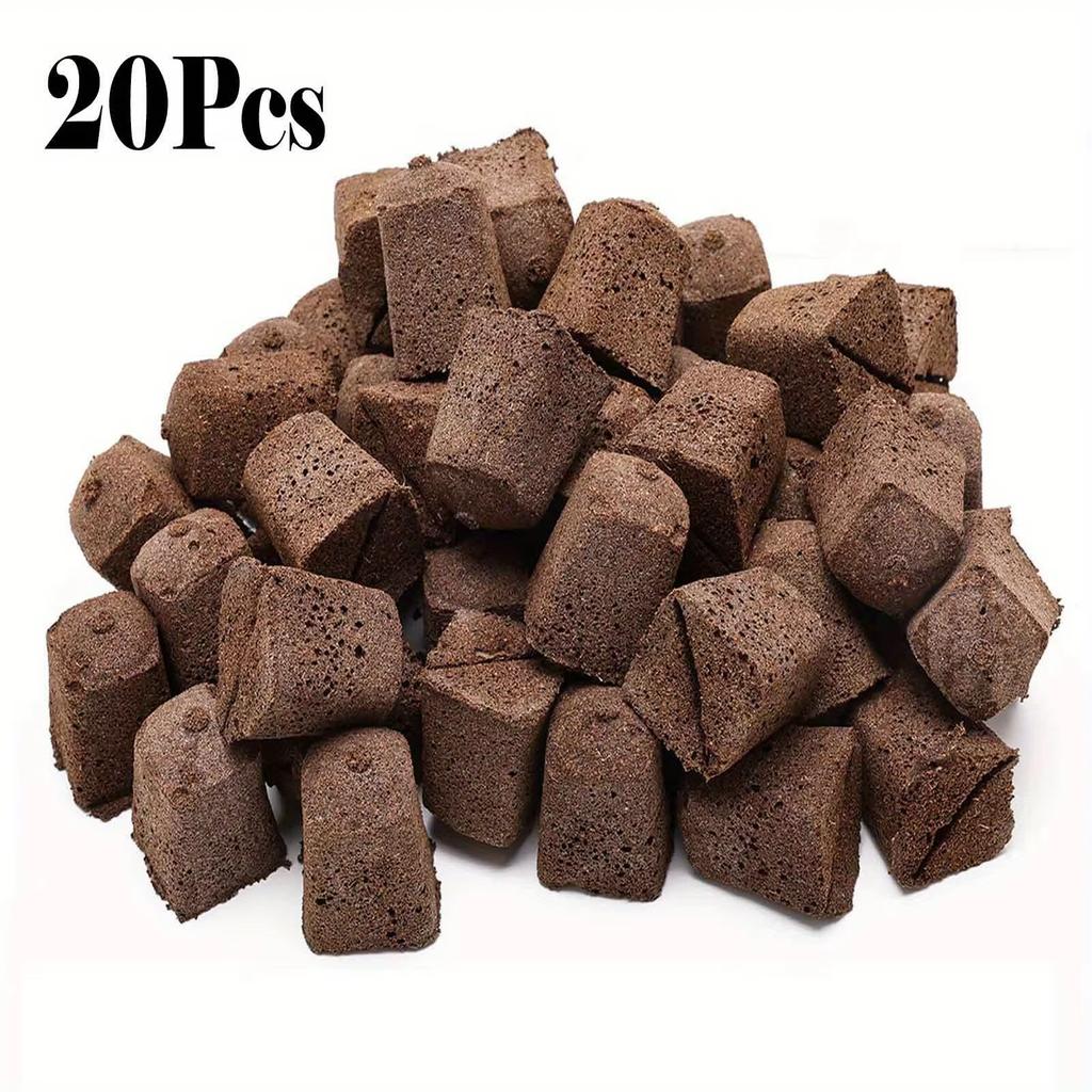 Seed Starter Sponges Pods,Rapid Peat Moss Rooter Plugs,Replacement Seedling Block Cubes for Gardening Enthusiasts Beginners Grow