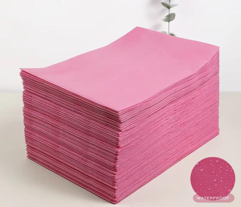 WOSTAR Disposable Waterproof Bed Sheet Thicken Non-woven Fabric Beauty Salon Massage Table Bed Cover Savannah Stretcher Paper