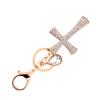 Cross Crystal Rhinestone Key Ring Charm Pendant Purse Bag Cute Keychain HighQ