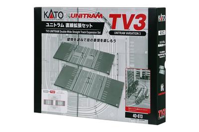 KATO N Gauge TV3 Unitram Linear Expansion Set Railway Model Rail Set 40-813