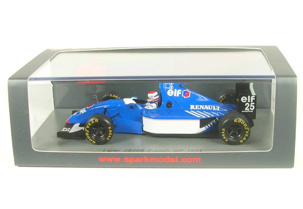 

Spark Ligier JS39B 1994 F1 French GP Bernard 1/43 #25 E.