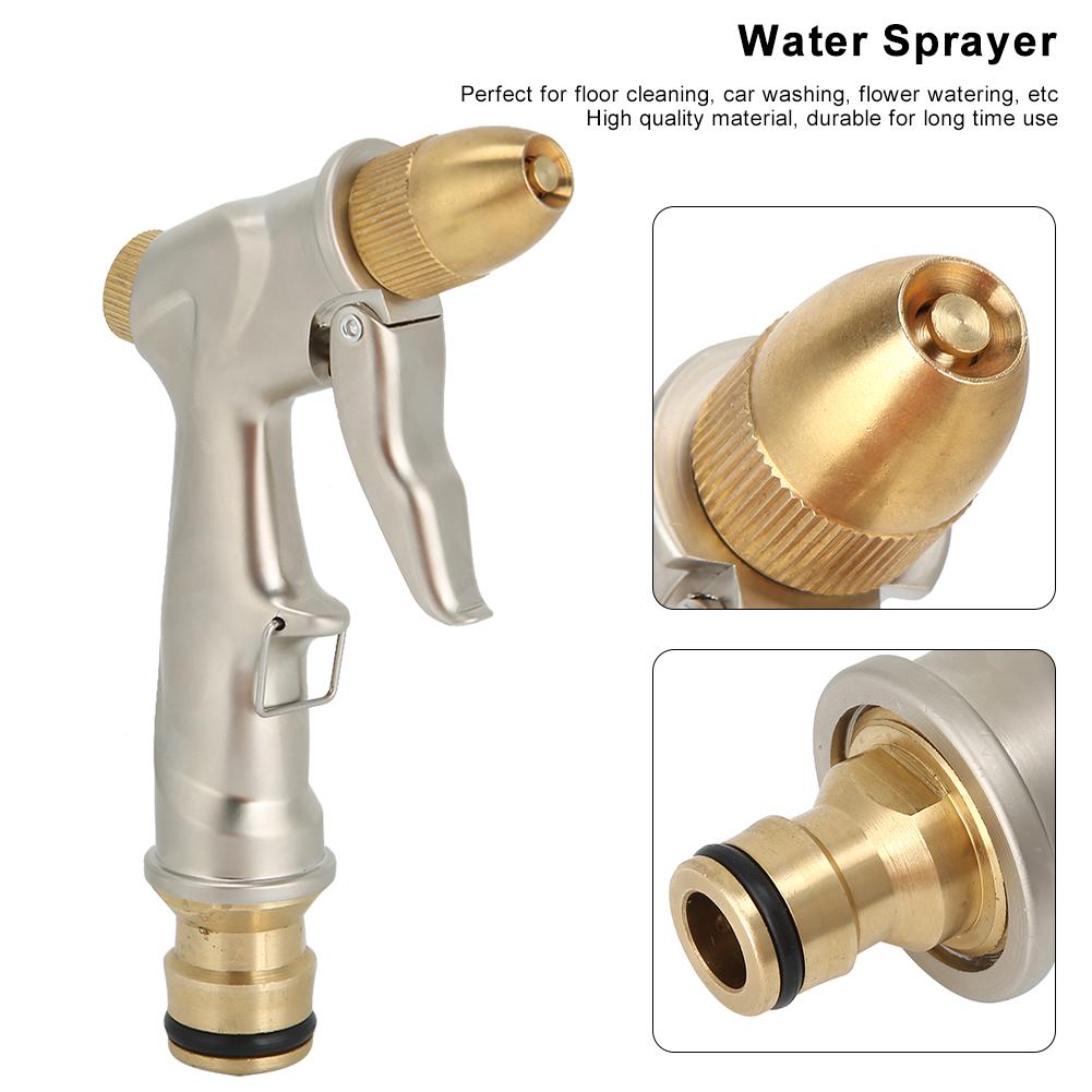 High Pressure Water Sprayer Spray Head Cleaning Nozzle for Hotel Restaurant Kitchen FloorQuick