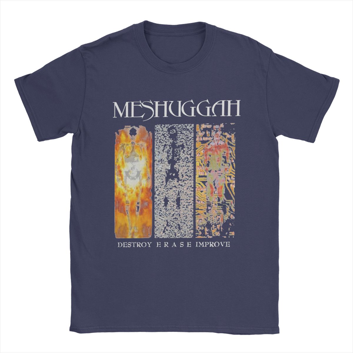 

Soul Burn Extreme Metal Band Meshuggah чоловіча футболка Смішна футболка з коротким рукавом круглим вирізом футболки з чистої бавовни оригінальні топи 4XL