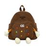 Knitted Mms Pattern Backpack Outdoor Cartoon Travel Bag Schoolbag Student