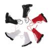 1 Pair Pu Leather 1/8 Doll Boots Shoes For Bjd 1/6 Dolls Blythe Licca Jb Dolls